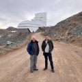 Les experts Aurélien Marini et Patrick Breugnon en mission à l’observatoire