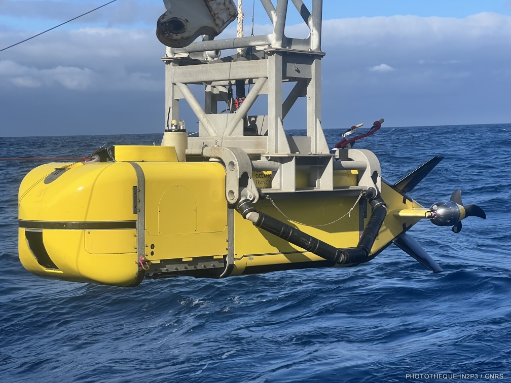 Mise à l'eau du robot autonome Ulyx