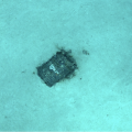 Fût photographié par l’AUV UlyX à 4700 m de profondeur