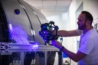  Test en charge et numérisation 3D de la roue du trajectographe de CMS (juin 2026)
